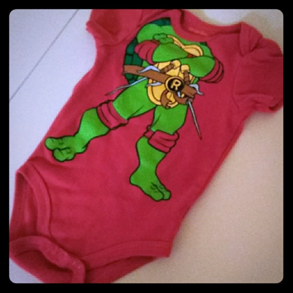 Raphael Ninja turtle onesie